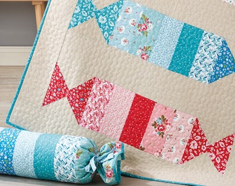 Bonbon Baby Quilt & Cushion Set PDF Pattern - 2 PATTERNS IN 1