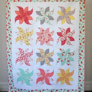 Tumbleweeds Quilt PDF Pattern image 4