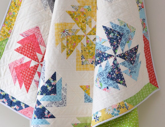 Desert Windmills Quilt PDF Pattern - Etsy