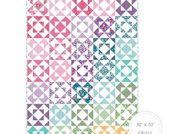 Alice es Garden Quilt PapierMuster