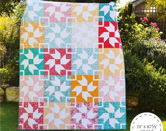 Floral Rhapsody Quilt Paper Pattern