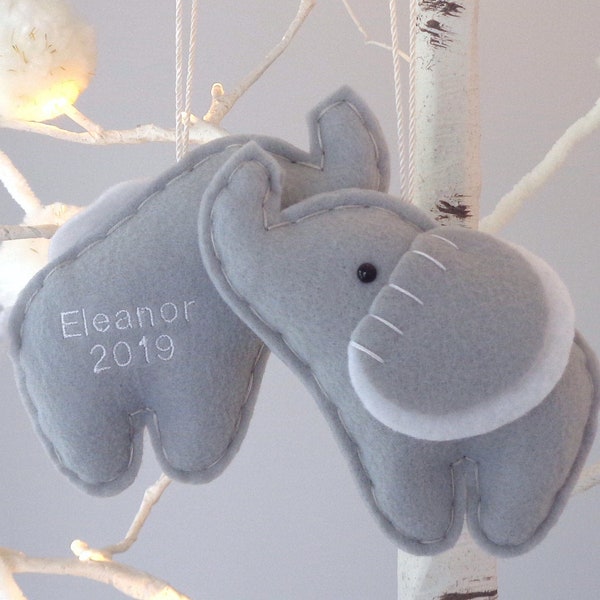 Felt Elephant Etsy