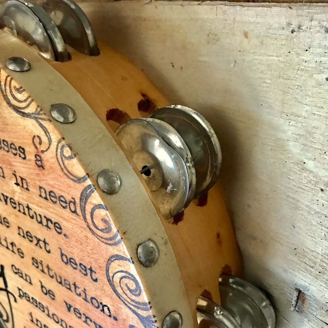 Gypsy Soul Tambourine Etsy