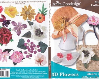 3d flowers etsy