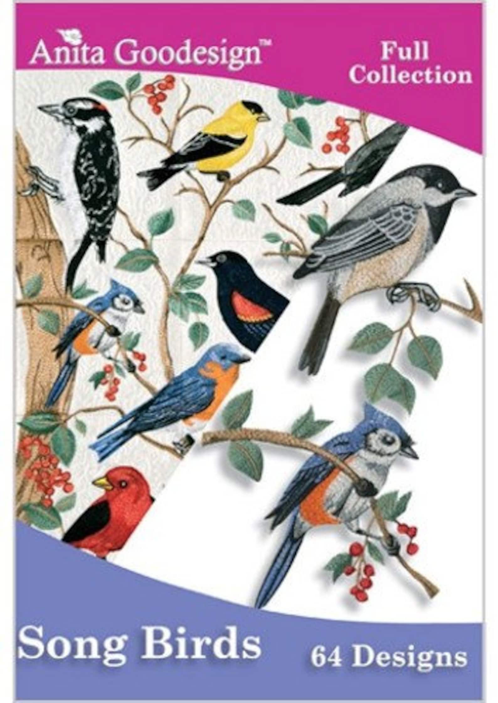 Anita Goodesign Song Birds Etsy