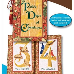 Anita Goodesign Mini 12 Days of Christmas Embroidery CD