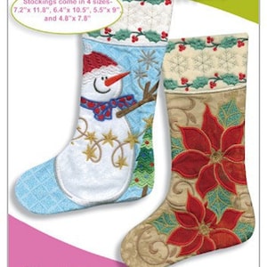 Anita Goodesign Embroidery Designs CD Christmas Stockings 2