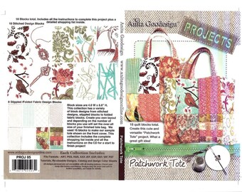 Patchwork Tote Anita Goodesign Embroidery Designs