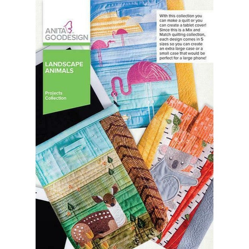 Landscape Animals Anita Goodesign Embroidery Machine Design Cd New Etsy
