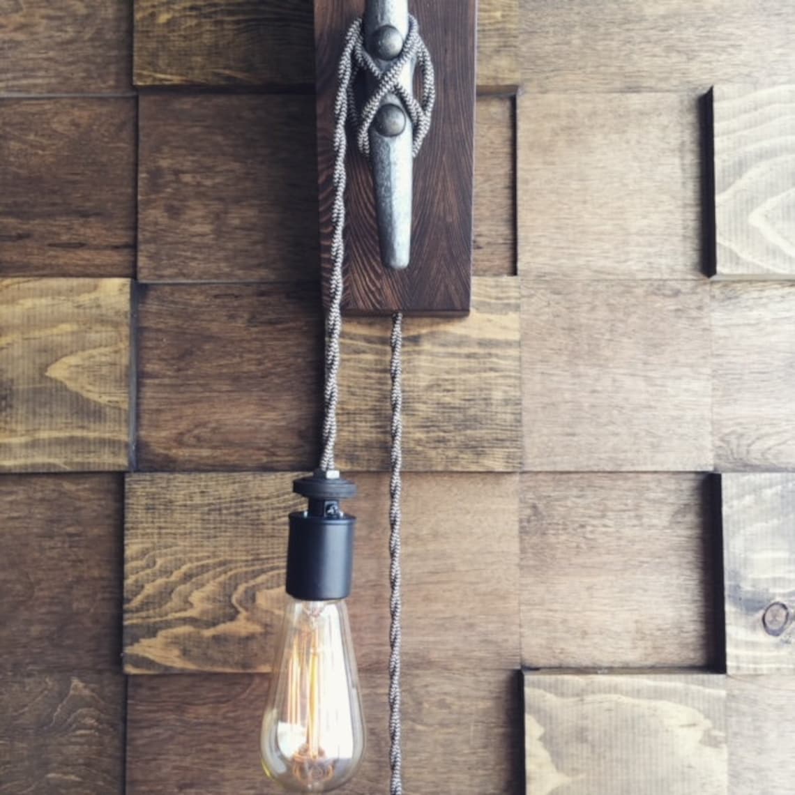 Nautical Wall Sconce PAIR Etsy