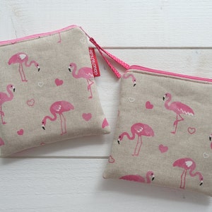 Tasche Flamingo für Monatshygiene & Kosmetik Bild 6