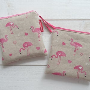 Tasche Flamingo für Monatshygiene & Kosmetik Bild 1