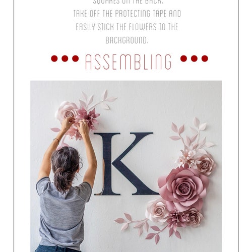 Nursery Gift Ideas - Paper Flowers Gift for Nursery - Nursery Wall shops Decor Gift idea (Code:#187)