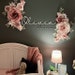 Customized Paper Flowers - Paper Flowers Wall decor - Paper flowers - Paper flowers for girls Nursery - Match the Bedding Option 