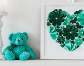 Stylish Wedding Guest Book Alternative- Emerald Green guest book- new guest book ideas