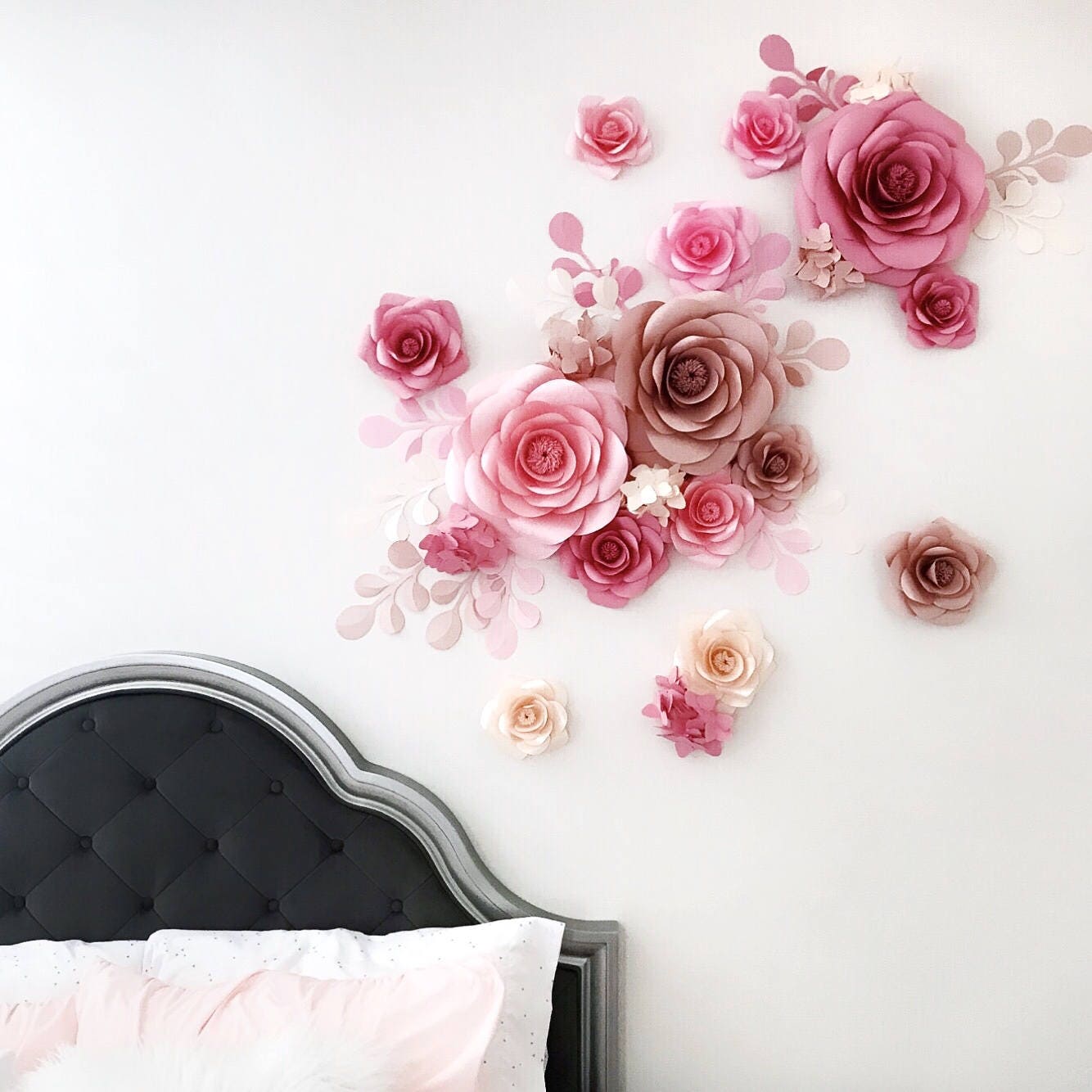 Baby Girl Wall Decor Nursery Wall Decor Set of 20 Premium Etsy