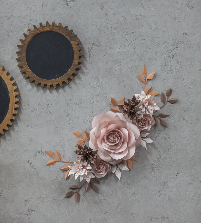 Shabby Chic Nursery Wall Decor Paper