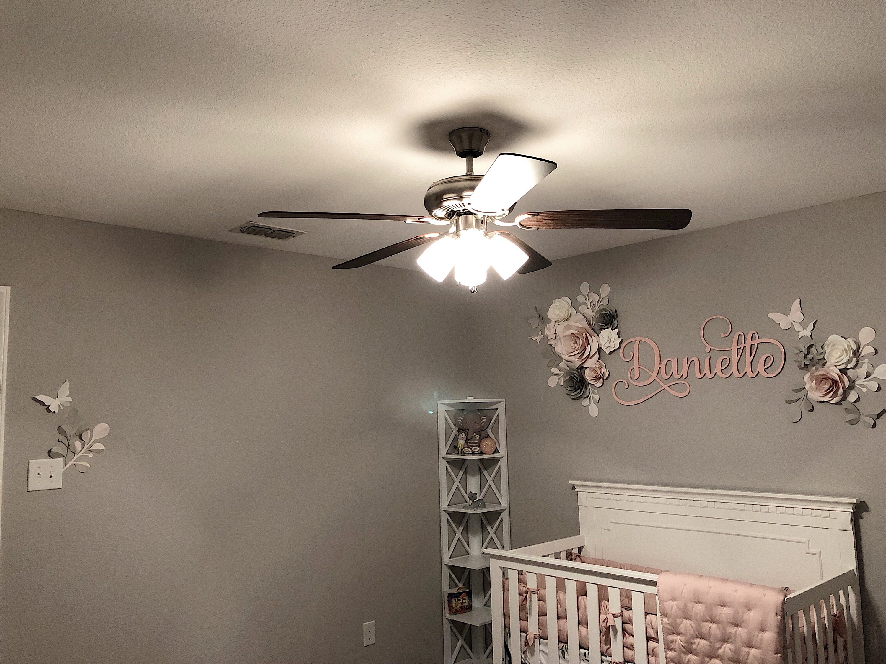 Nursery Wall Art Paper Flower Art for Nursery Nursery Etsy