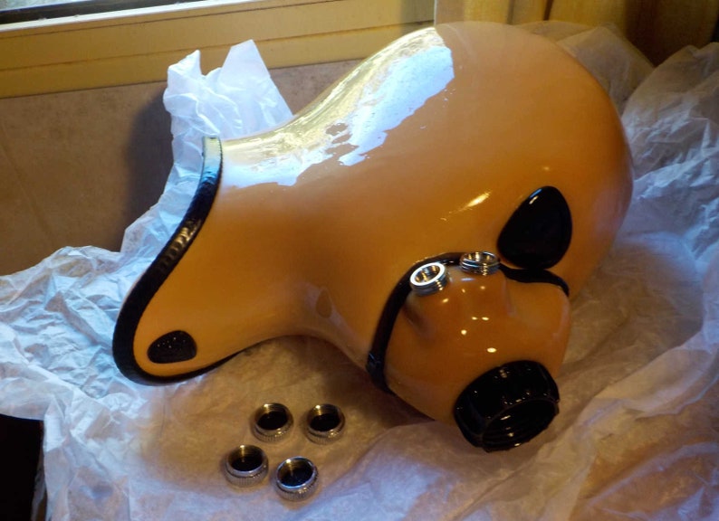 Rubbers Finest Heavy Duty BBK Gas Mask Hood Etsy
