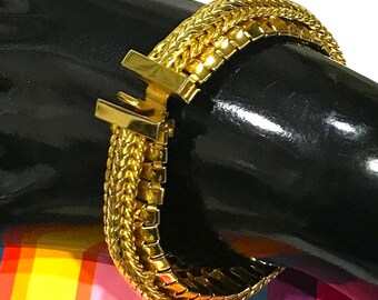 ヴィンテージ ミリアム・ハスケル バロックパールブレスレット