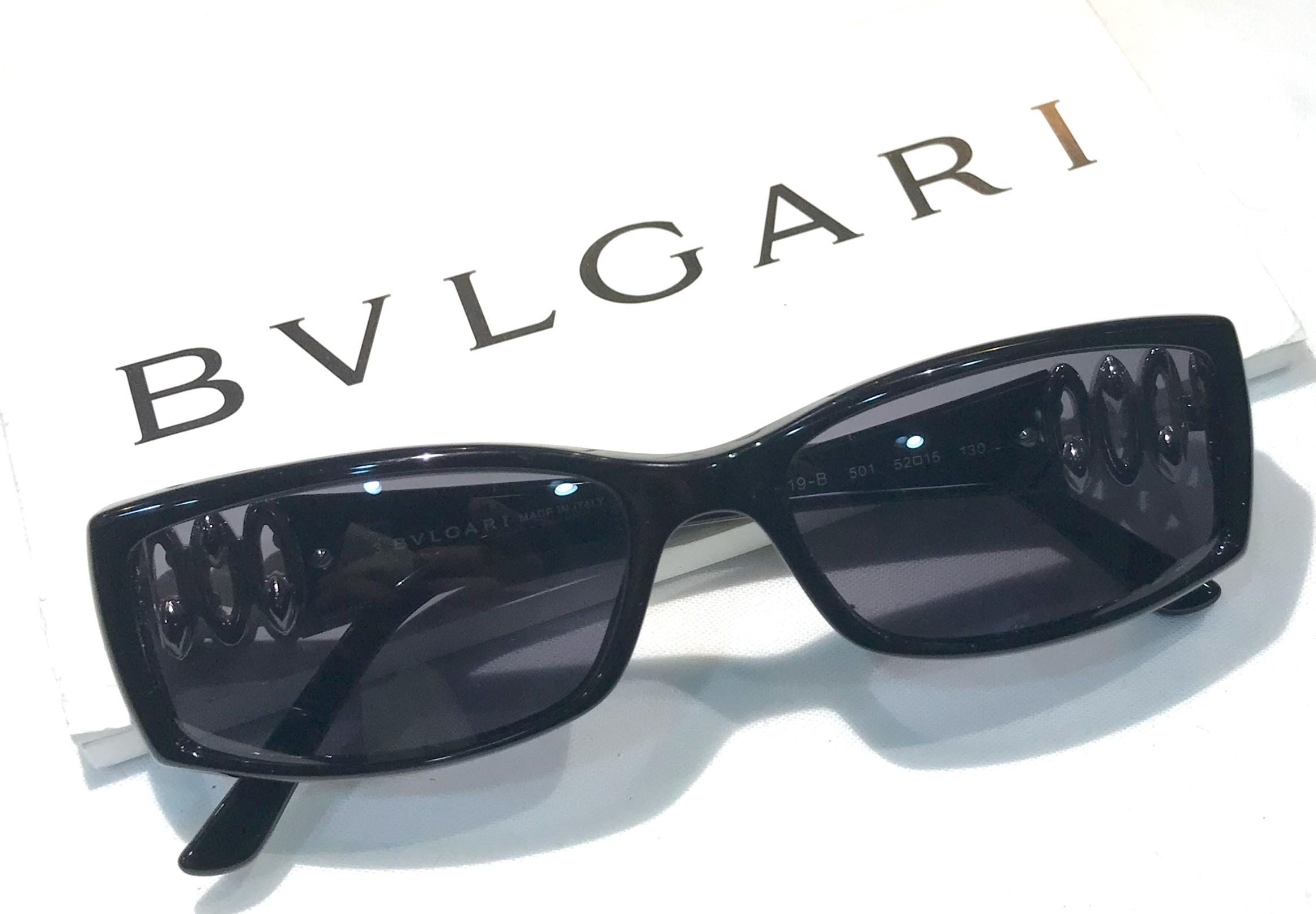 BVLGARI サングラスケース 黒 レザー BVLGARI - BVLGARI サングラスケース 黒 レザーの通販 by 山ちゃん's
