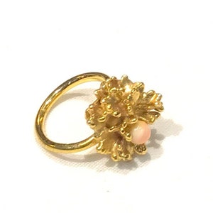 Nightlight Mother of Pearl and Sterling Silver Scroll Ring Nightlight Mother of Pearl and Sterling Silver Scroll Ring