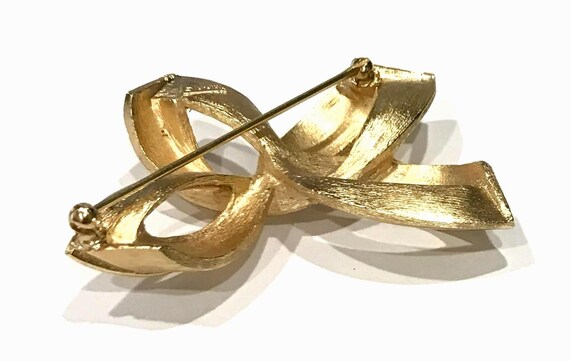 素敵なヴィンテージクラウントリファリテクスチャードゴールドトーン