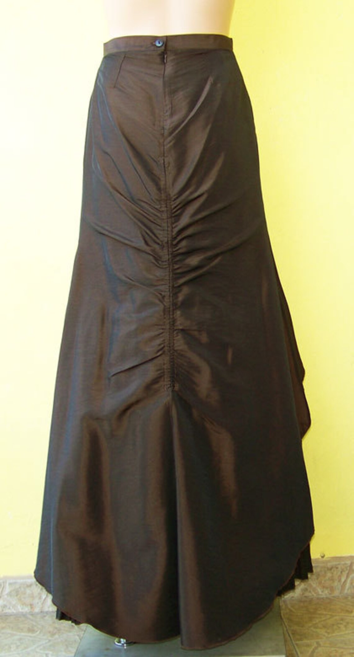 Brienne Beaded Maxi Skirt - Chocolate main image 1