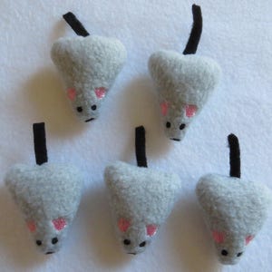 Catnip Mice, Christmas Gift for Cat image 1