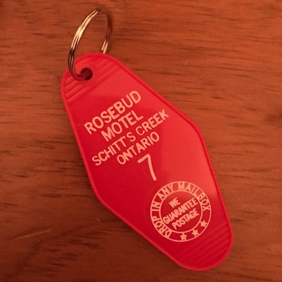 Rosebud Motel Key Tag
