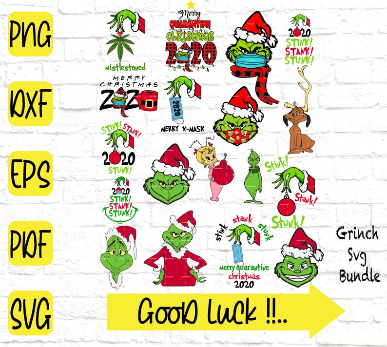 Download Grinch Bundle Svg Grinch Svg Christmas Quarantine 2020 SVG ...