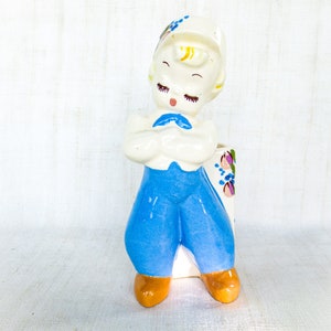 &quot;Hans deLee Kunstfigur &quot;&quot;Hans&quot;&quot; Bud Vase, Sammlerstück, Keramik aus Kalifornien, 1940er Jahre.&quot;