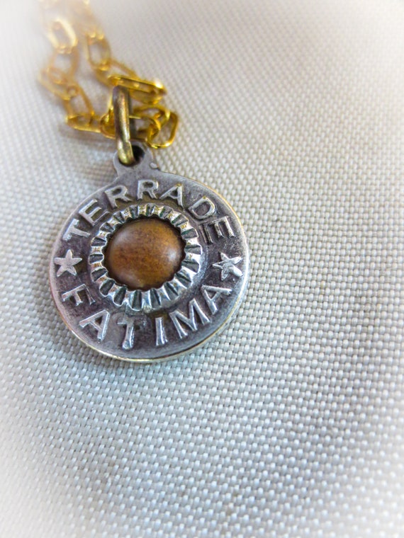 Fatima Reliquary Pendant Necklace Our 
