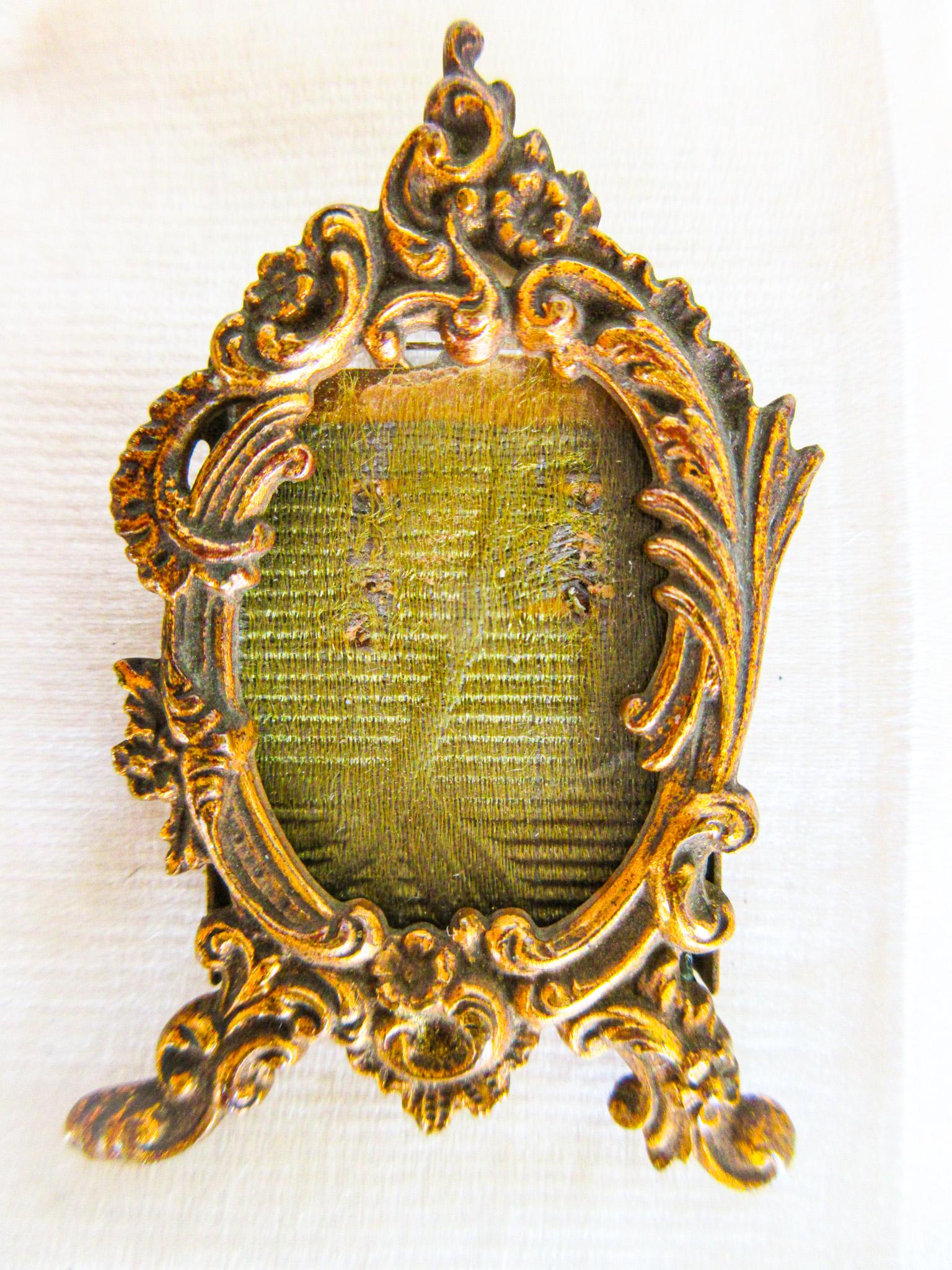 Mini Frame, French Antique Frame, Rocaille, Rococo Style, France
