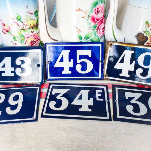 French House Numbers Etsy