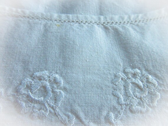 Antique French Linen Slip: Lace Trim Chemise, Siz… - image 9