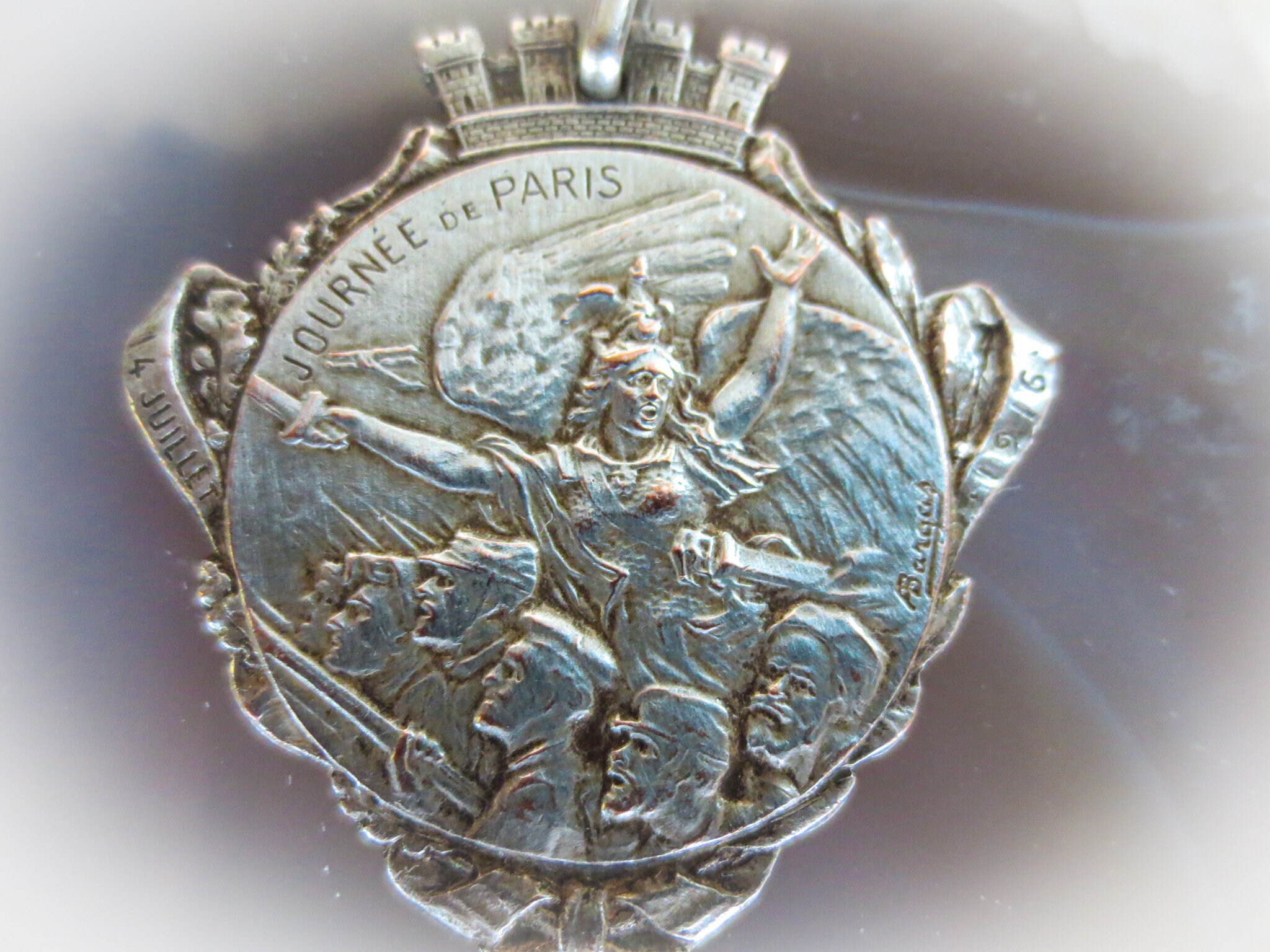 アンティーク 1914年 ドイツ 国章 WW1 第一次世界大戦 シルバー アンティーク 1914年 ドイツ 国章 WW1 第一次世界大戦 シルバー