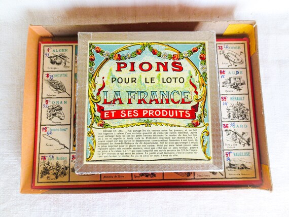 アンティーク　フランス　LOTO ビンゴ アンティーク フランス LOTO ビンゴ 【公式通販】
