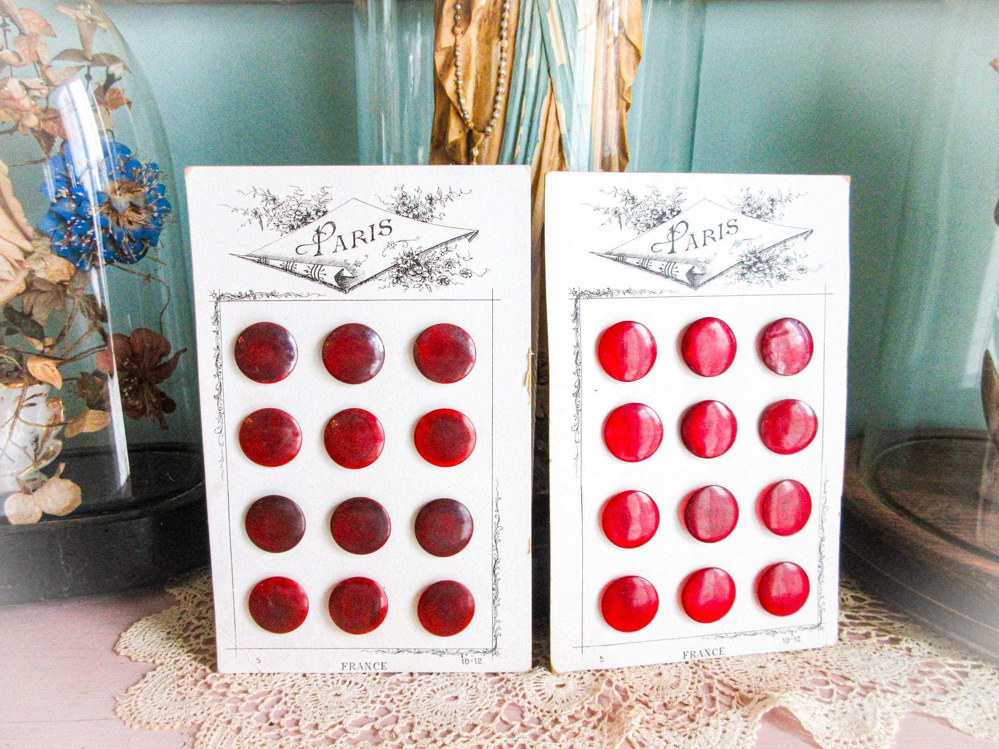 Vintage Paris Buttons - Etsy