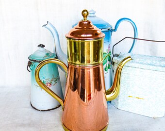 Copper Cafetiere - Etsy