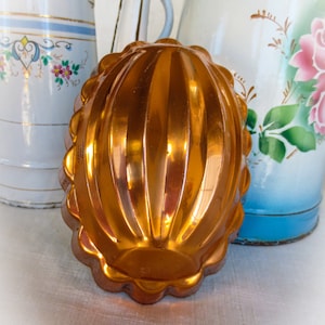 Vintage  Copper Mold, Fruit Mold, French Country Decor, Mold for Jello, Gelatin, Salad, or Decor