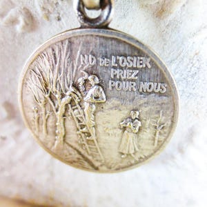 Rare French Antique Pendant, Notre Dame De L'oisier, Our Lady Pendant ...