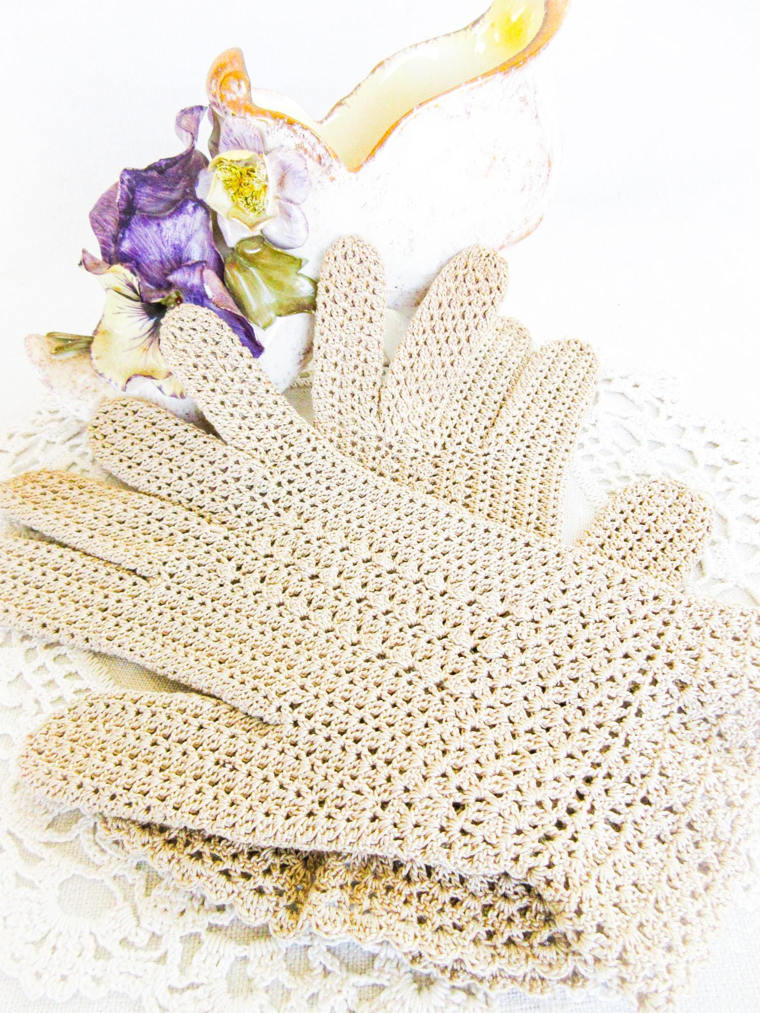 Antique victorian lace glove - Etsy 日本
