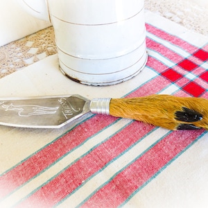 French Cheese Knife, Souvenir of Thiers, France, Curiosity, French Antique
