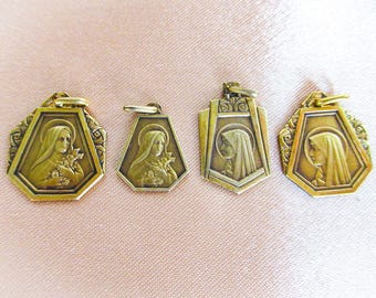 Pendentif Saint Christophe En Plaqué Or - Modèle Occasion, Symbole De Protection