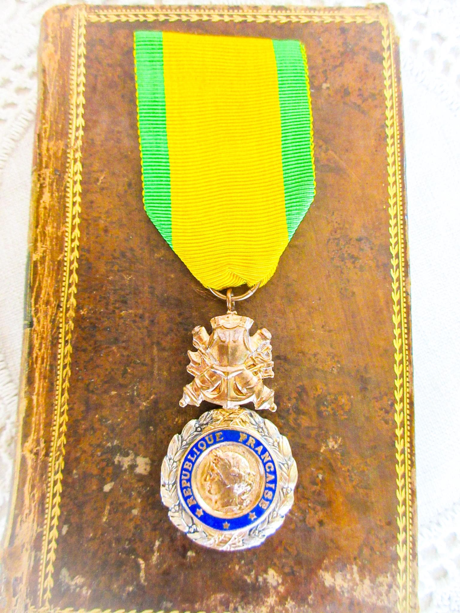French Military Medal Award, Republique Francaise, WWI Medal - Etsy