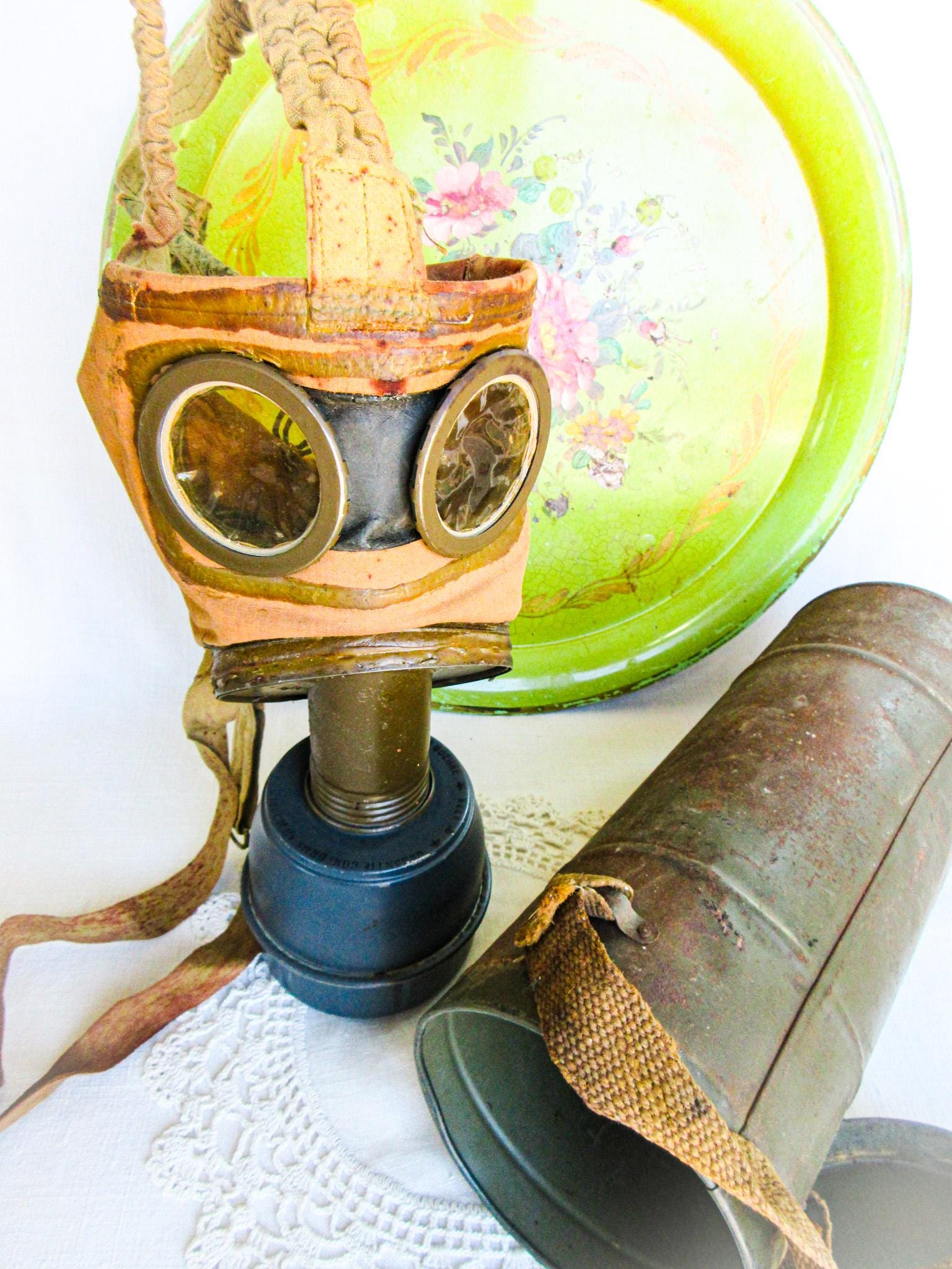 Wwii French Gas Mask - Etsy