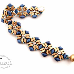English pattern for the Dutch Tulips bracelet