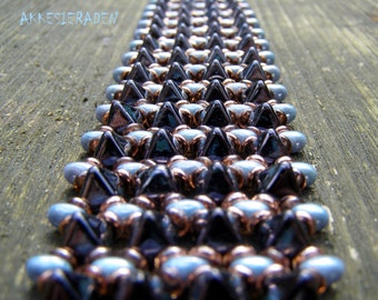 English pattern  for the O-Pyramid Bracelet