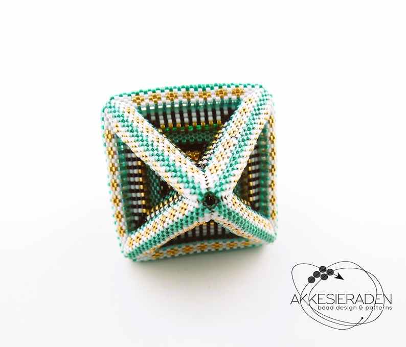 English Pattern for the Triangle Cube - Etsy